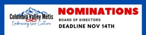 Deadline for Board Nominations